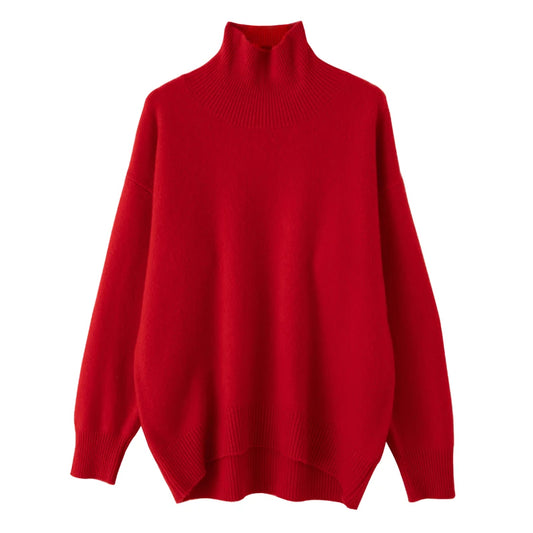 Red Hot: Women's Loose-Fit Jumper